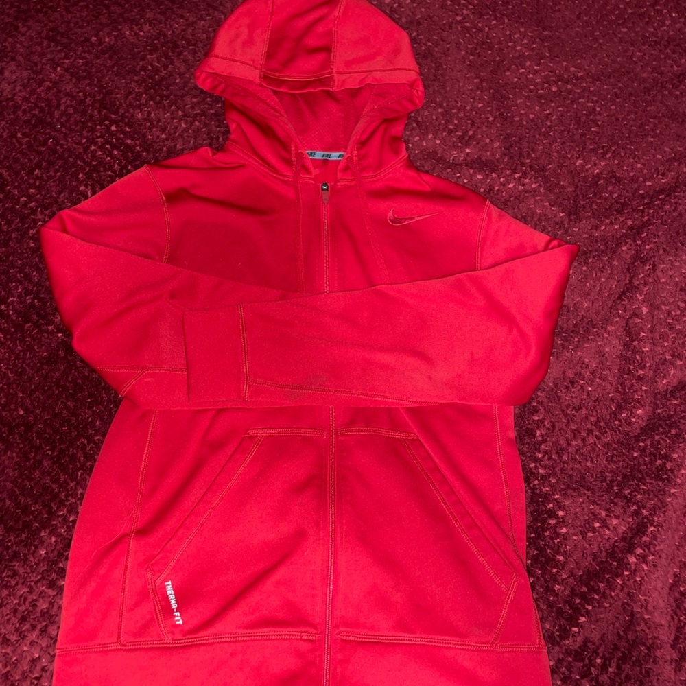 NIKE red therma fit jacket - Picture 1 of 5